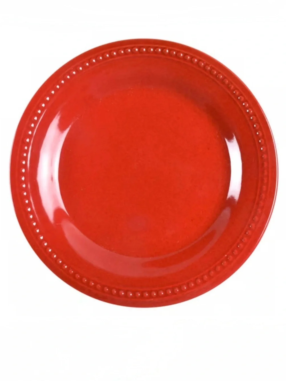 Pier 1 Spice Route Paprika 8.5” Red Salad Plate